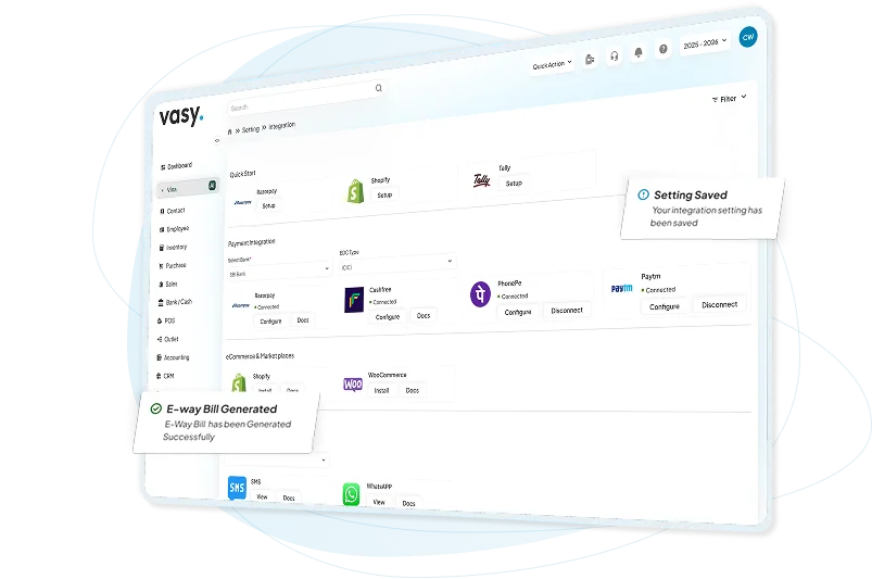 Manage your inventory and barcode